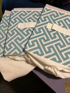 Storage Bins Foldable Fabric Storage Cubes And Cloth Storage Organizer Drawer